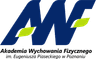Logo Akademia Wychowania Fizycznego im. Eugeniusza Piaseckiego w Poznaniu